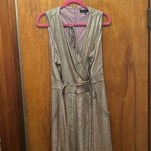 Plus size Rachel Roy  faux wrap dress